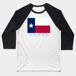 Texas Flag Baseball T-Shirt